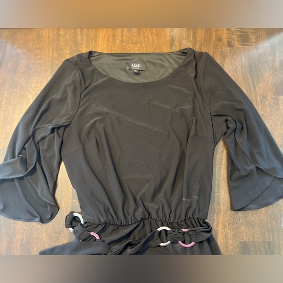 Black midi dress - Picture 3 of 3